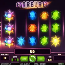 Admiral - Starburst Slot Game - NetEnt